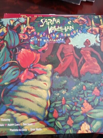 Sarah Vaughan With Milton Nascimento - Brazilian Romance (LP, Album)