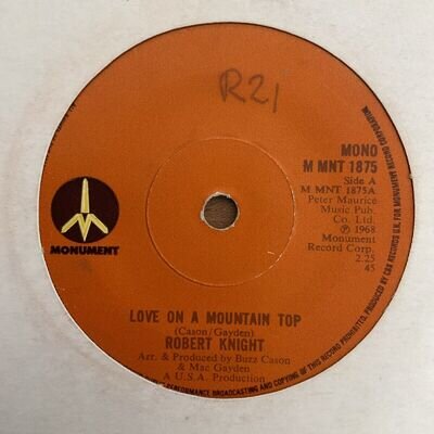 ROBERT KNIGHT - LOVE ON A MOUNTAIN TOP - MONUMENT REISSUE