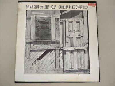 Guitar Slim & Jelly Belly - Carolina Blues 1962 USA Vinyl LP 1st Arhoolie R2005