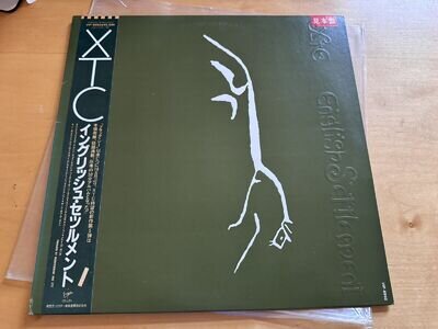 XTC- English Settlement Japanese Promo White Label vinyl LP