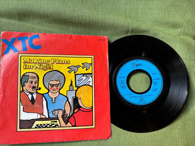 XTC - MAKING PLANS FOR NIGEL - LIFE BEGINS AT THE HOP - 7" SINGLE - FRANCE