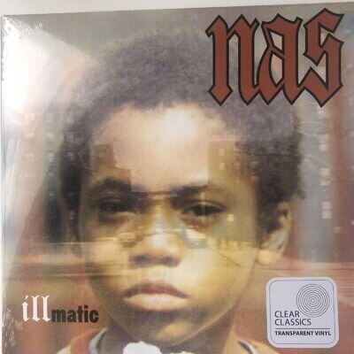 NAS - Illmatic (Vinyl, 2021), Clear Classics Transparent Vinyl, Brand New Sealed