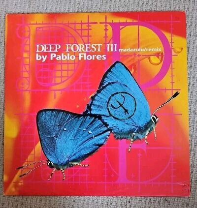 Deep Forest III- Madazulu Pablo Flores-12" Vinyl -1997-Trance- Sony Music-VGC+