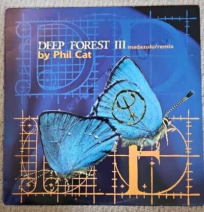 Deep Forest III- Madazulu Phil Cat-12" Vinyl -1997-Trance- Sony Music-VGC+