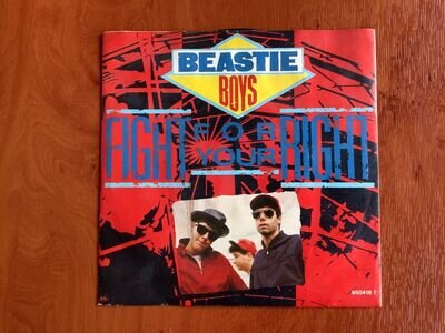 BEASTIE BOYS - FIGHT FOR YOUR RIGHT (ORIGINAL 7 INCH VINYL RELEASE)