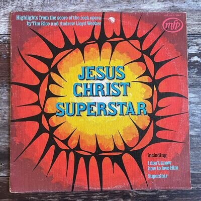 Jesus Christ Superstar - Andrew Lloyd Webber & Tim Rice - 1972 - Vinyl 12" LP