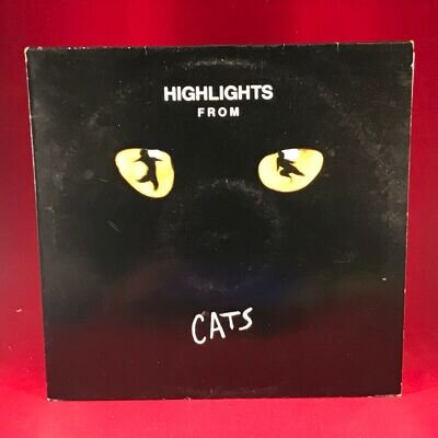 ANDREW LLOYD WEBBER Highlights From Cats 1989 UK Vinyl LP OST SOUNDTRACK musical