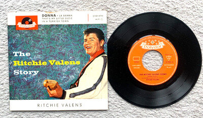 Ritchie Valens - Very Rare "The Ritchie Valens Story" EP Polydor EX condition