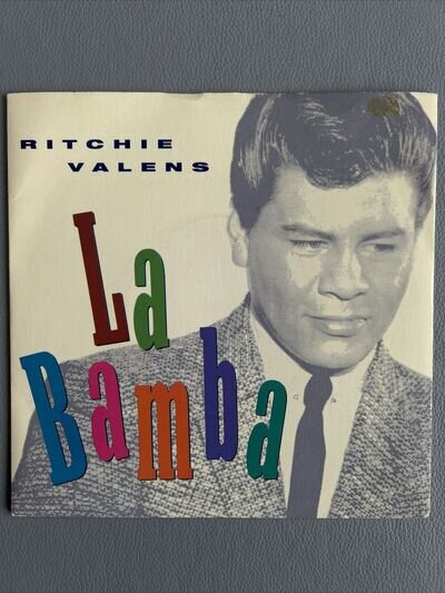 RITCHIE VALENS " LA BAMBA / DONNA " UK RESSUE EX+ COND.IN PIC SL. (4)