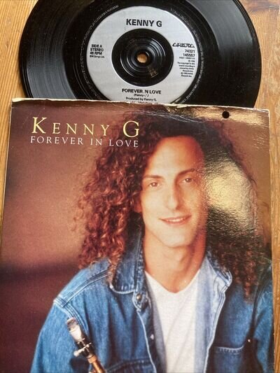 1993 KENNY G 7" 45 - FOREVER IN LOVE / SONGBIRD - ARISTA RECORDS - 74321 145557