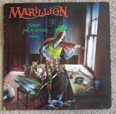 Marillion - Script for a Jester’s Tear - Vinyl Album 1983 - EMC 3429 VG+/G+