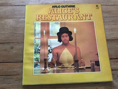 Arlo Guthrie Alice's Restaurant A1/B1 Reissue Vinyl LP Reprise K44045 G+/VG