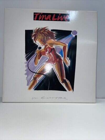 Tina Turner-Tina Live In Europe-2xLP-Capitol Records 1988-VG+/VG