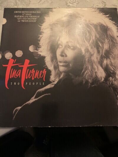 Tina Turner~Two People~Limited Edition Twin Pack 1986 Vinyl 12" single 12CLD430