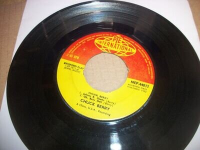 CHUCK BERRY- CHUCK BERRY EP VINYL 7" 45RPM p