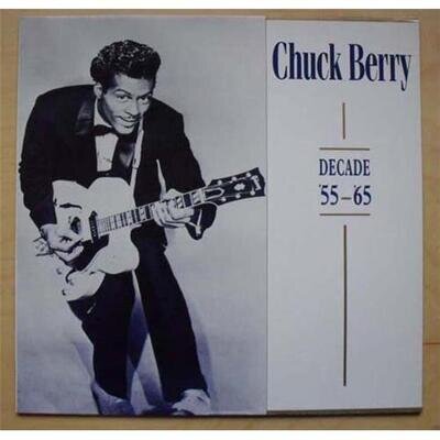 CHUCK BERRY DECADE '55-'65 LP 1988 COMPILATION OF16 CLASSIC HITS GERMAN