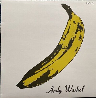 THE VELVET UNDERGROUND & NICO Andy Warhol Vinyl LP Splattered