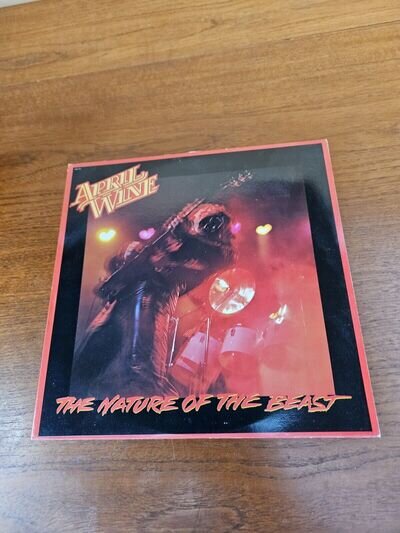 APRIL WINE VINYL LP 'THE NATURE OF THE BEAST' 1981 GOOD CONDITION.