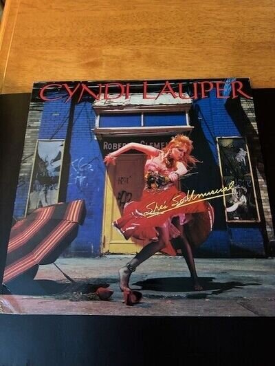 Cyndi Lauper - She's So Unusual Vinyl LP (LP Record, Album)