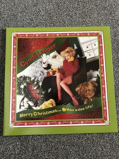 Cynd Lauper Merry Christmas.. Have A Nice Life Vinyl Album Green Vinyl