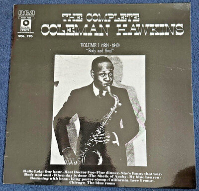 Coleman Hawkins: The Complete Coleman Hawkins Vol.1 1929-40 RCA