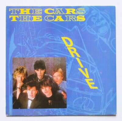 The Cars - Drive / Stranger Eyes 7" Vinyl Single Record 1984. Elektra E 9706. EX