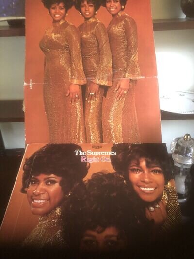 the supremes Right On Import With Poster