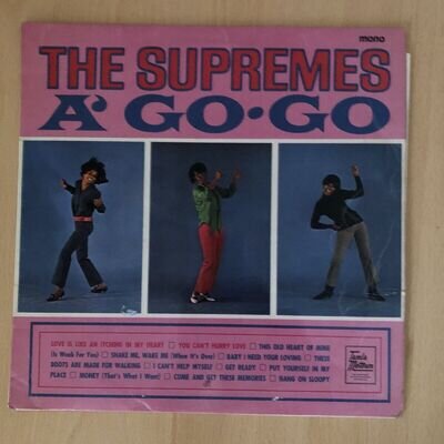 The Supremes - A' Go Go - 1966 - 12" Vinyl - Tamla