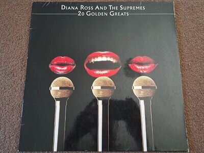 Diana Ross & The Supremes ‎– 20 Golden Greats - LP/Record - Motown ‎– EMTV 5