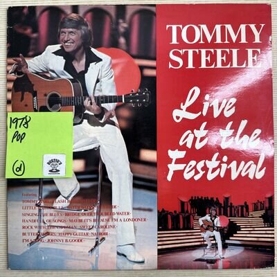 Tommy Steele - Live At the Festival 12” Vinyl Record EX