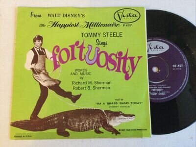 Tommy Steele sings Fortuosity From The Happiest Millionaire 7” Vinyl Single