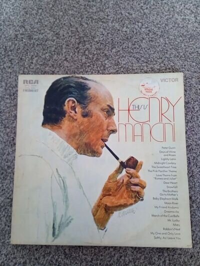 Henry Mancini - This Is Henry Mancini 20 Track Double Vinyl LP Album Record