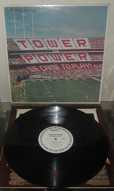 TOWER OF POWER We Came To Play ORIG 1st US COLUMBIA 1978 PROMO + Inner