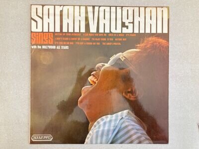 Sarah Vaughan Sings with the Hollywood All Stars (1973) Boulevard 4103 Vinyl LP