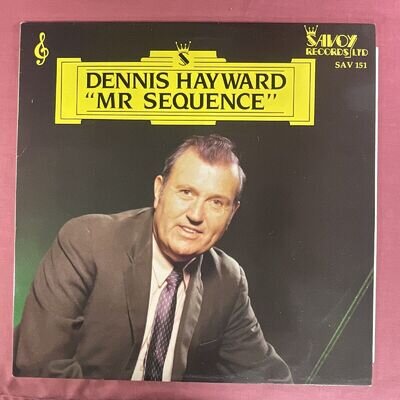 Dennis Hayward, Mr. Sequence . Savoy Records, 12’’ Vinyl LP Record