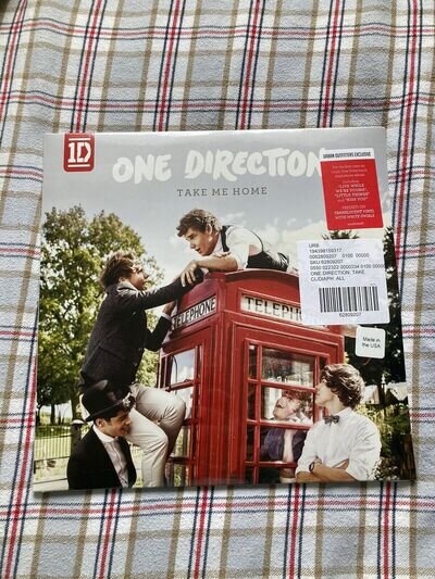 ⚪️ One Direction Take Me Home White Splatter Vinyl Urban Outfitters New Sealed